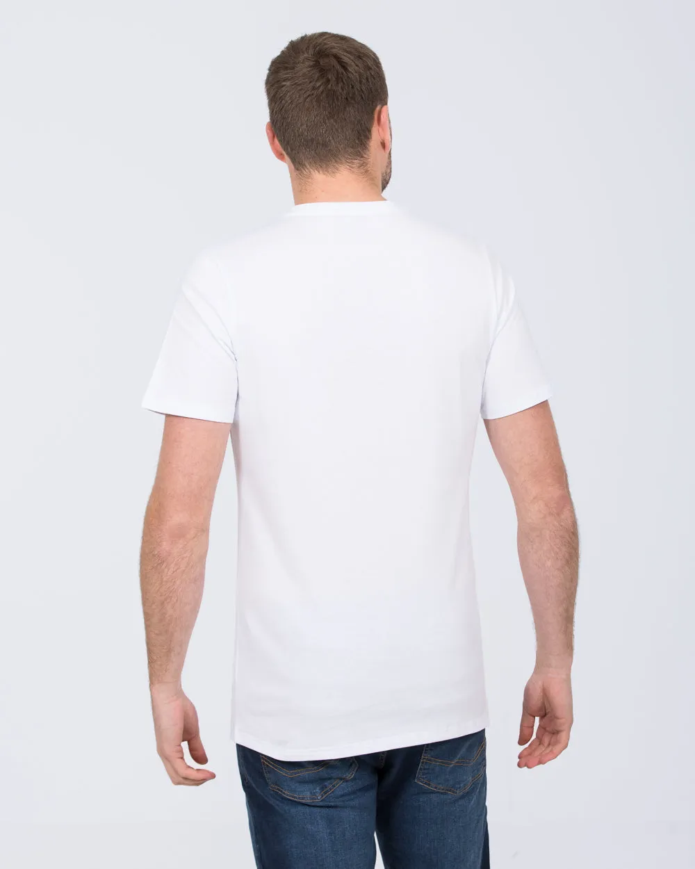 2t Felix Tall V-Neck T-Shirt (white)