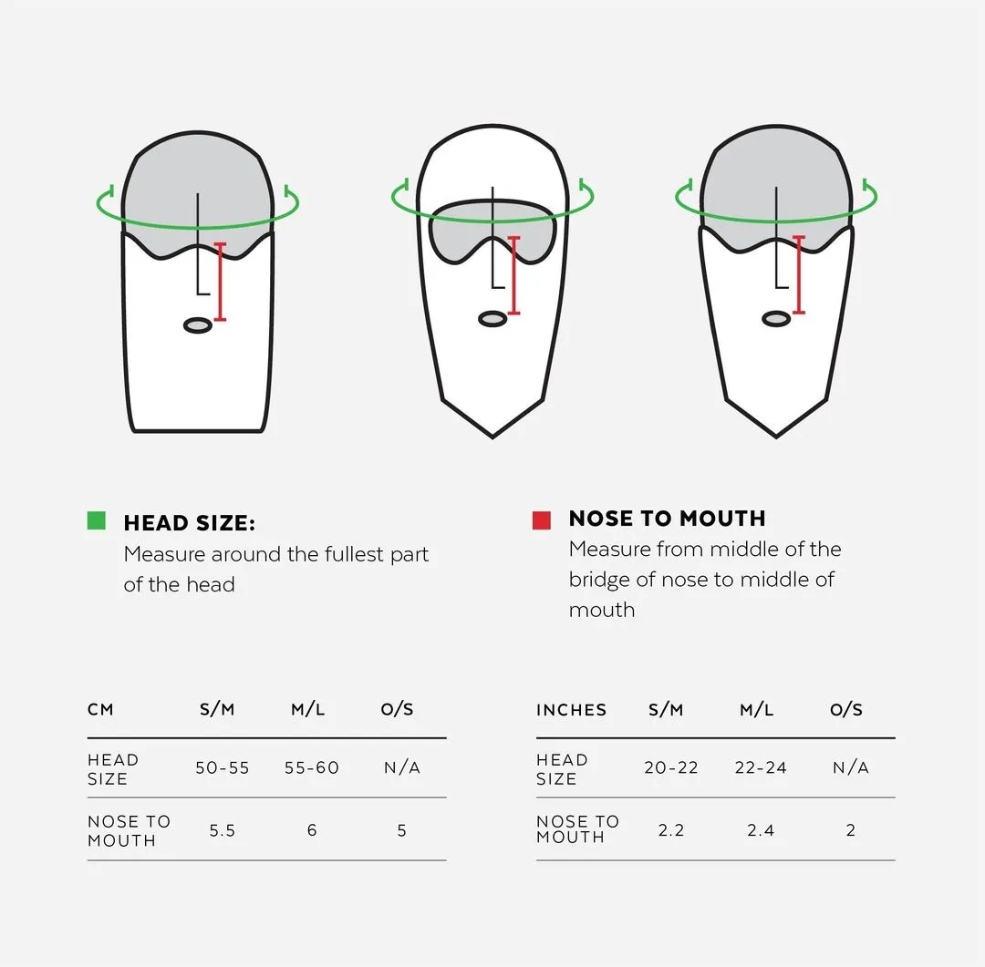 AIRHOLE Senior 10k Softshell Facemask