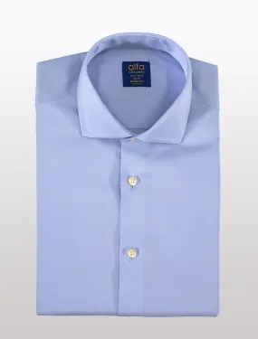 Alfa Perry Light Blue 100% Cotton Dress Shirt