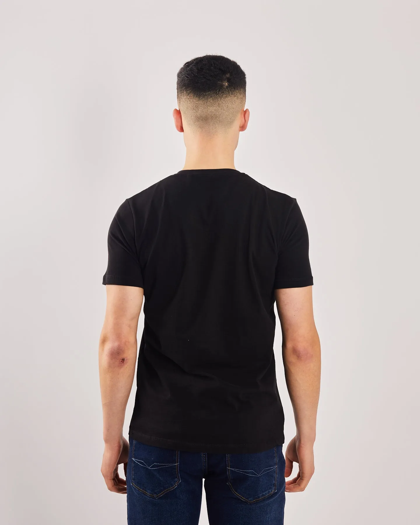 Basic Oakley V Neck Tee Black