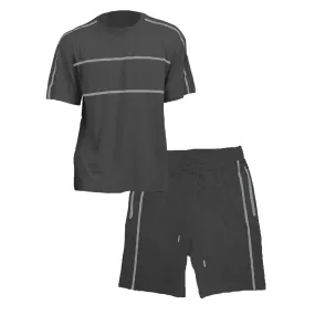 Black Jordan T-shirt and Short Set