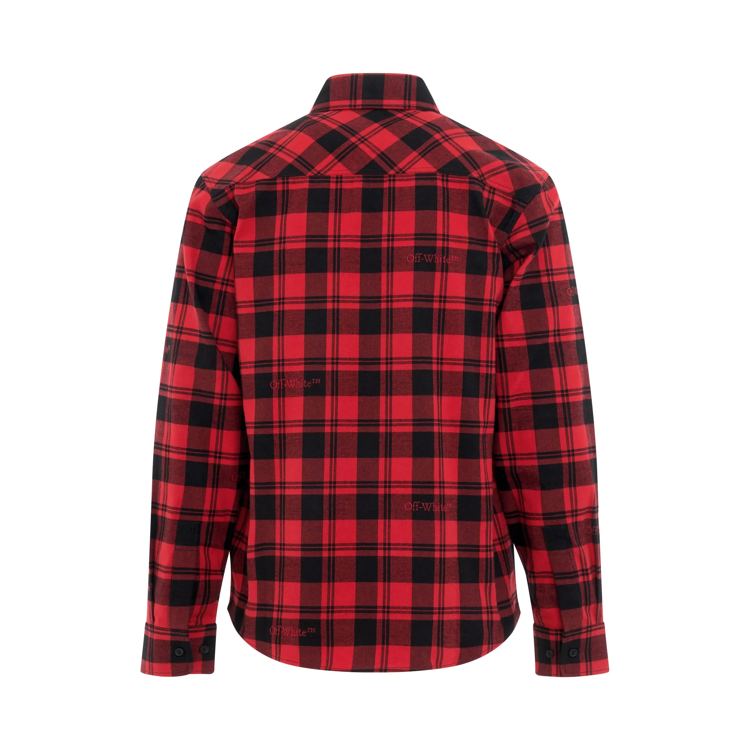 Check Flannel Shirts in Red/Black