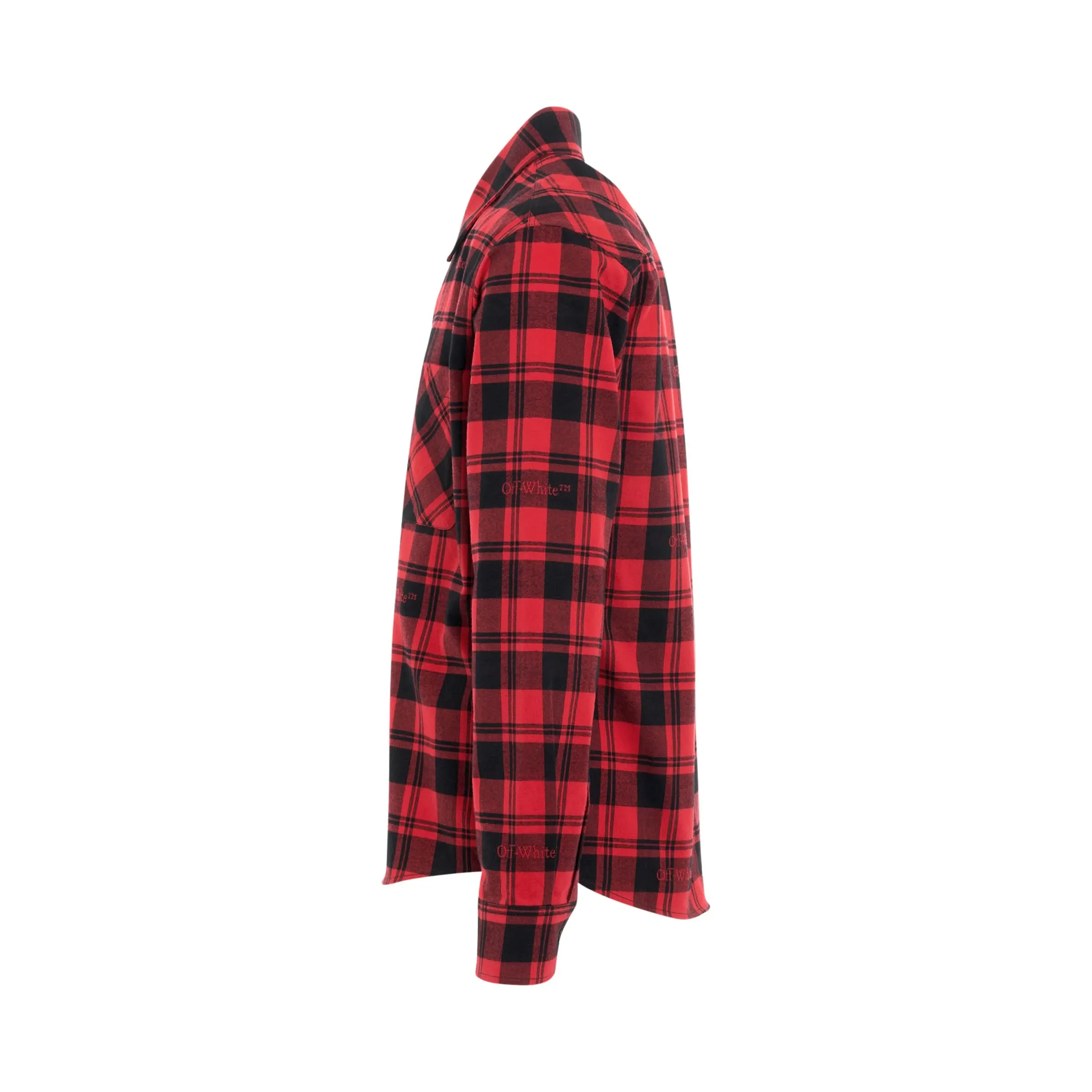 Check Flannel Shirts in Red/Black