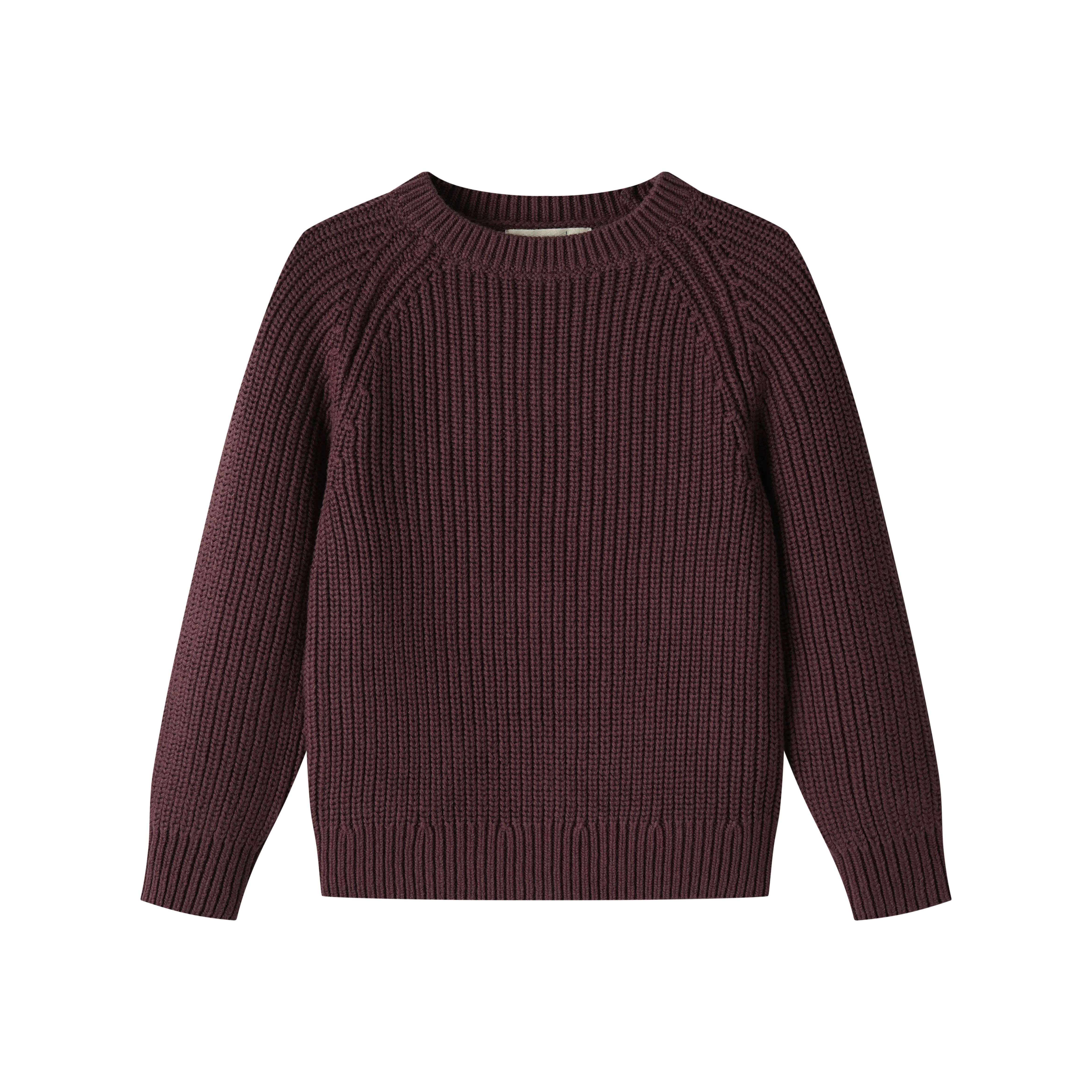 CHUNKY SWEATER-MULBERRY