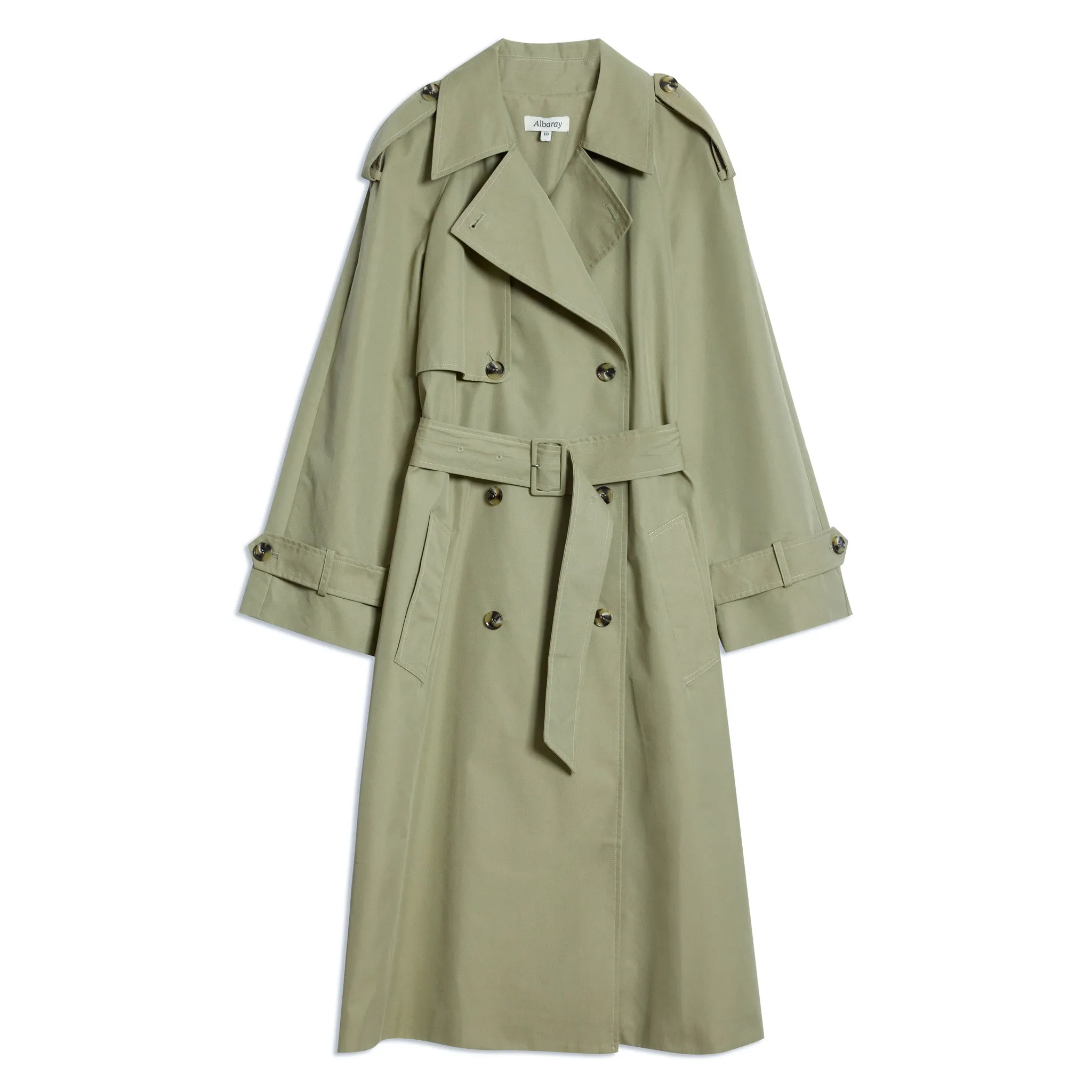 Double Breasted Classic Trench Coat