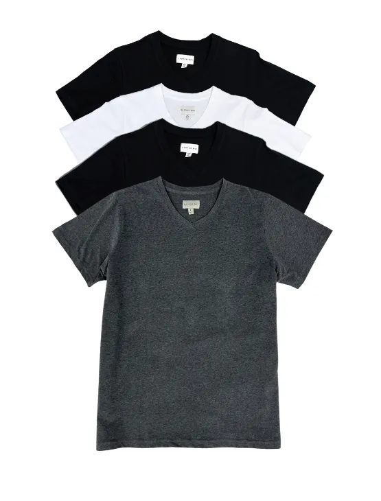 Essential Premium V-Neck 4-Pack 2.0