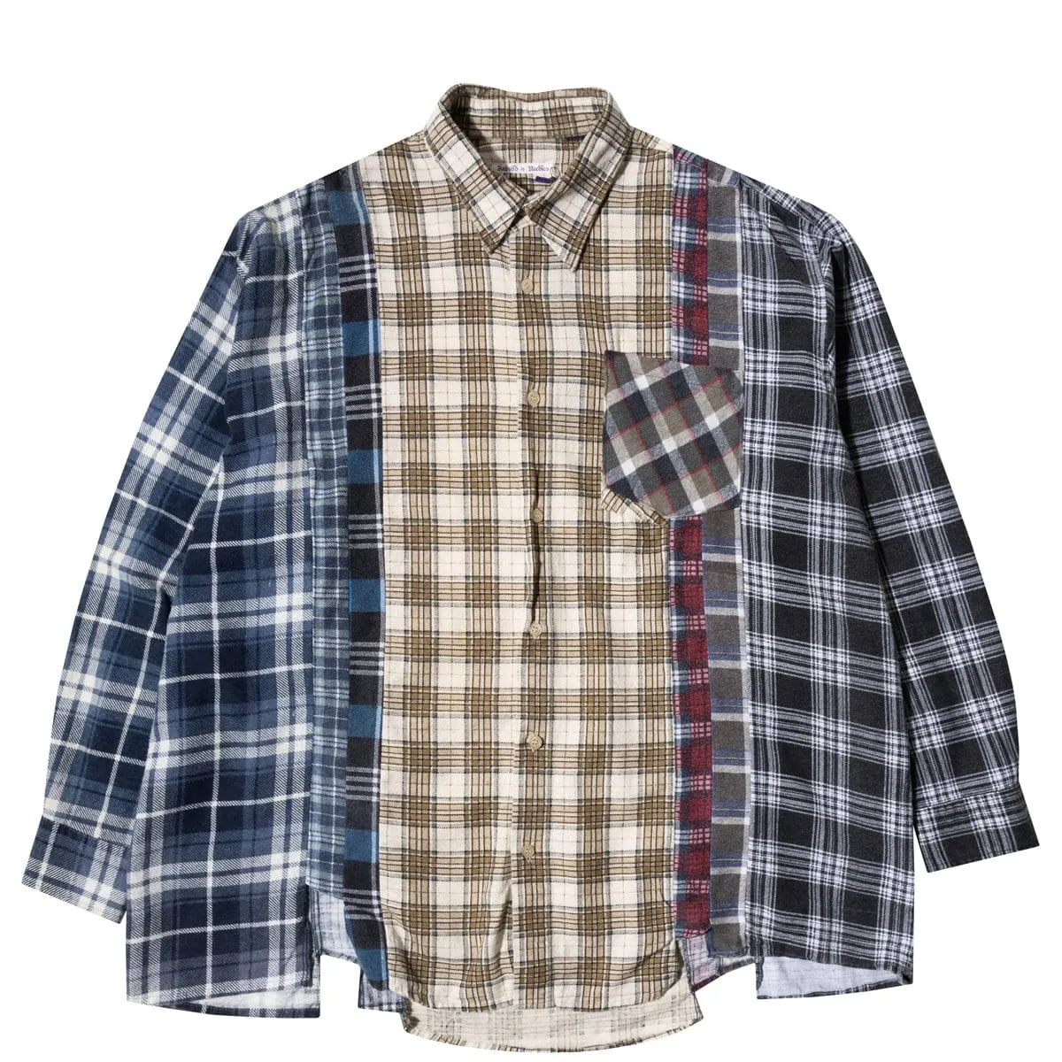 FLANNEL SHIRT - WIDE 7 CUTS SHIRT SS20 24