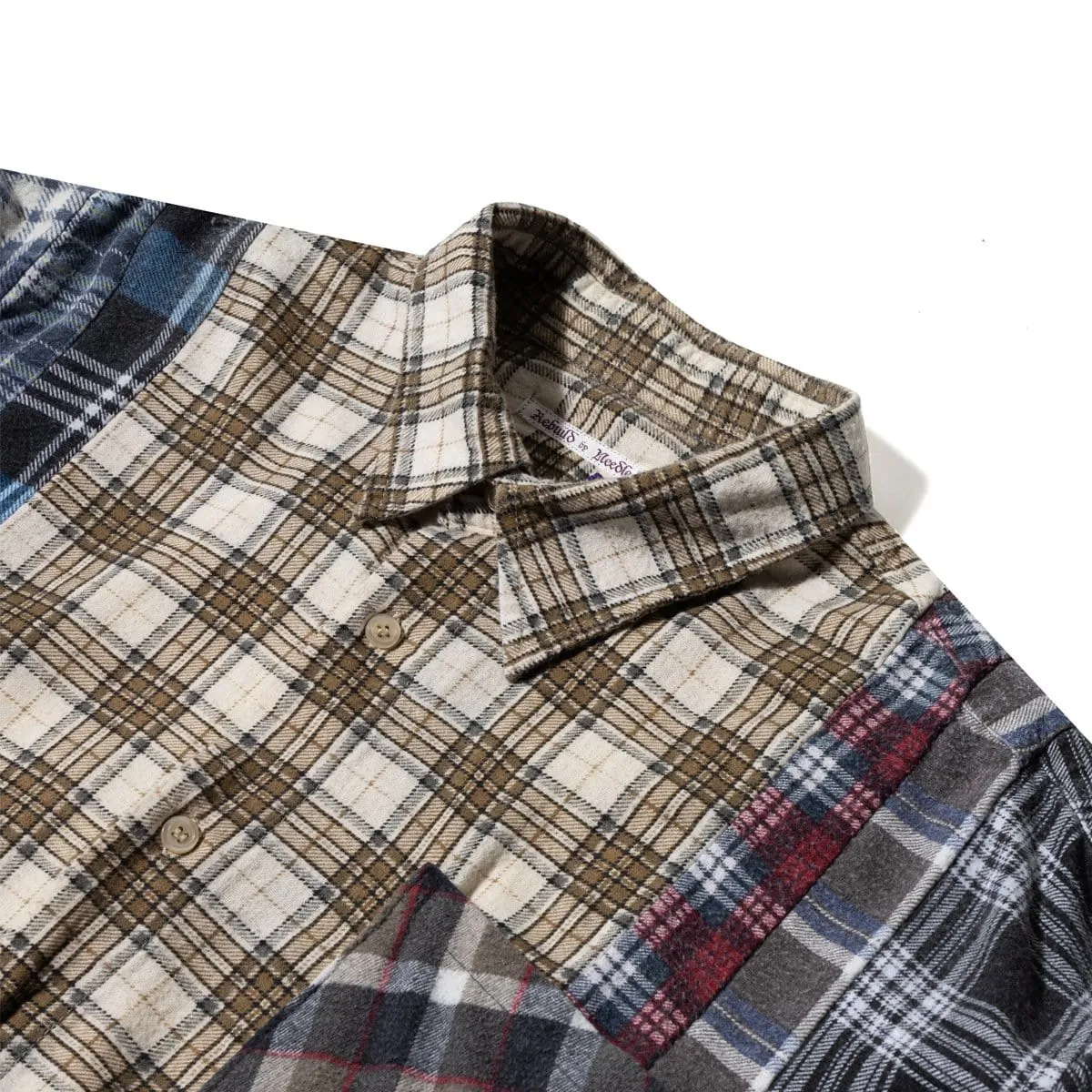 FLANNEL SHIRT - WIDE 7 CUTS SHIRT SS20 24