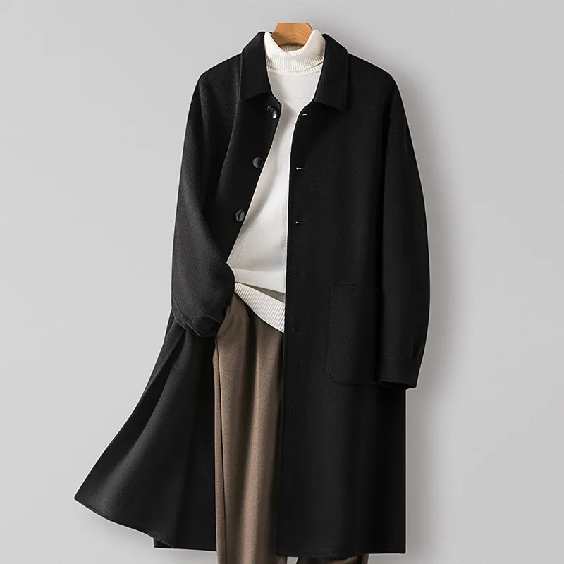 Franco Bianchi Wool Trench Coat