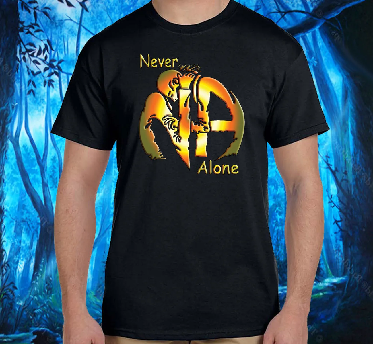 Hugs Never Alone V. 2.0  SS/LS Tee