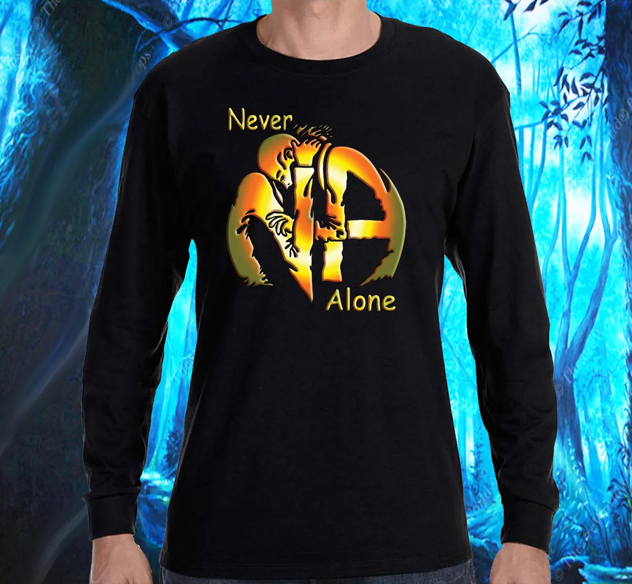 Hugs Never Alone V. 2.0  SS/LS Tee