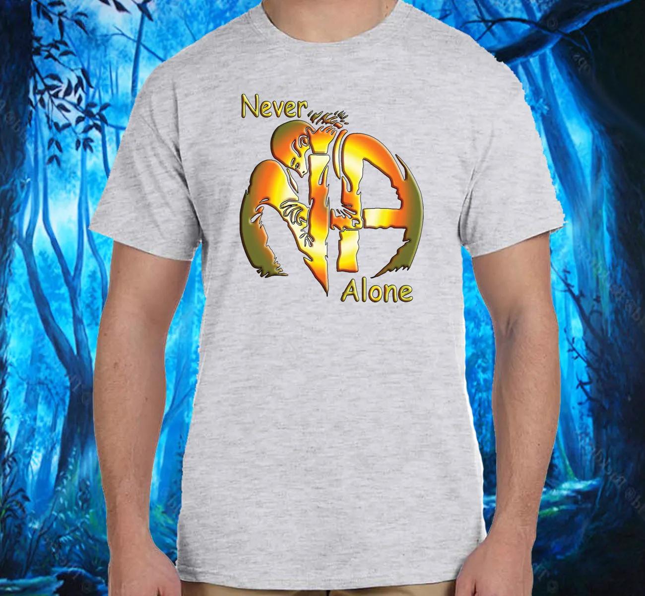 Hugs Never Alone V. 2.0  SS/LS Tee