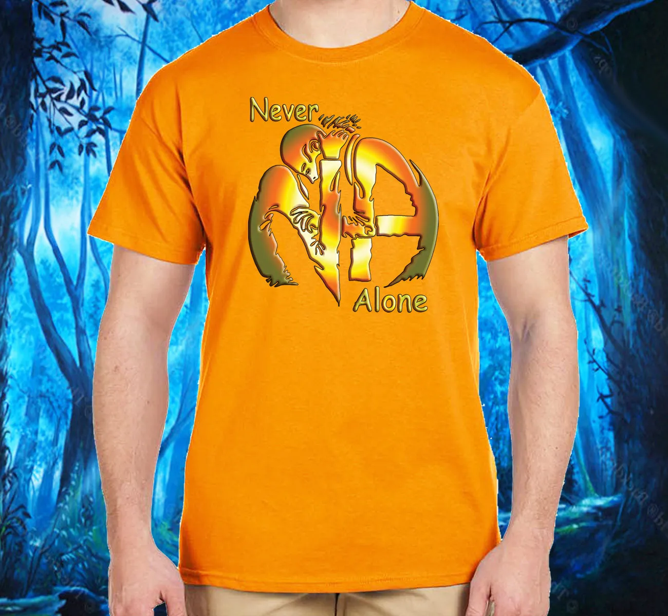 Hugs Never Alone V. 2.0  SS/LS Tee