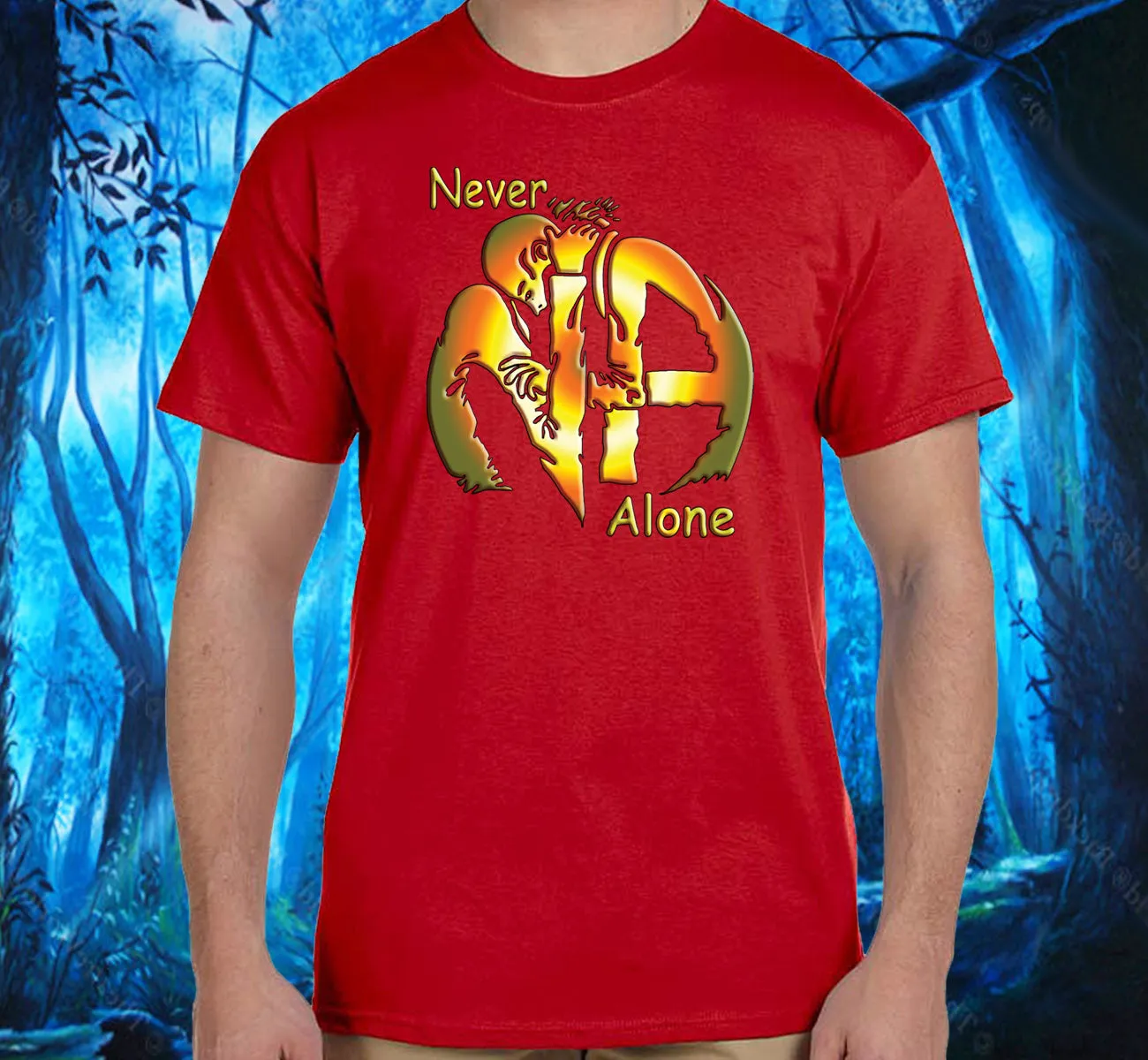 Hugs Never Alone V. 2.0  SS/LS Tee