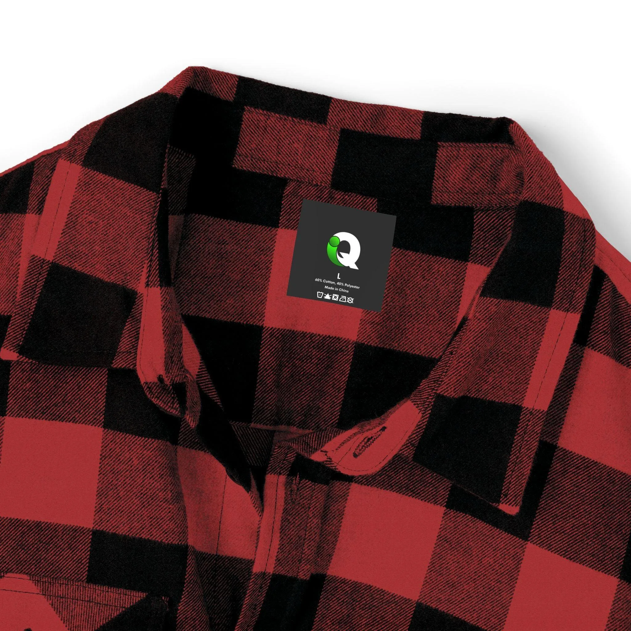 IQ Fashion | Unisex Flannel Shirt