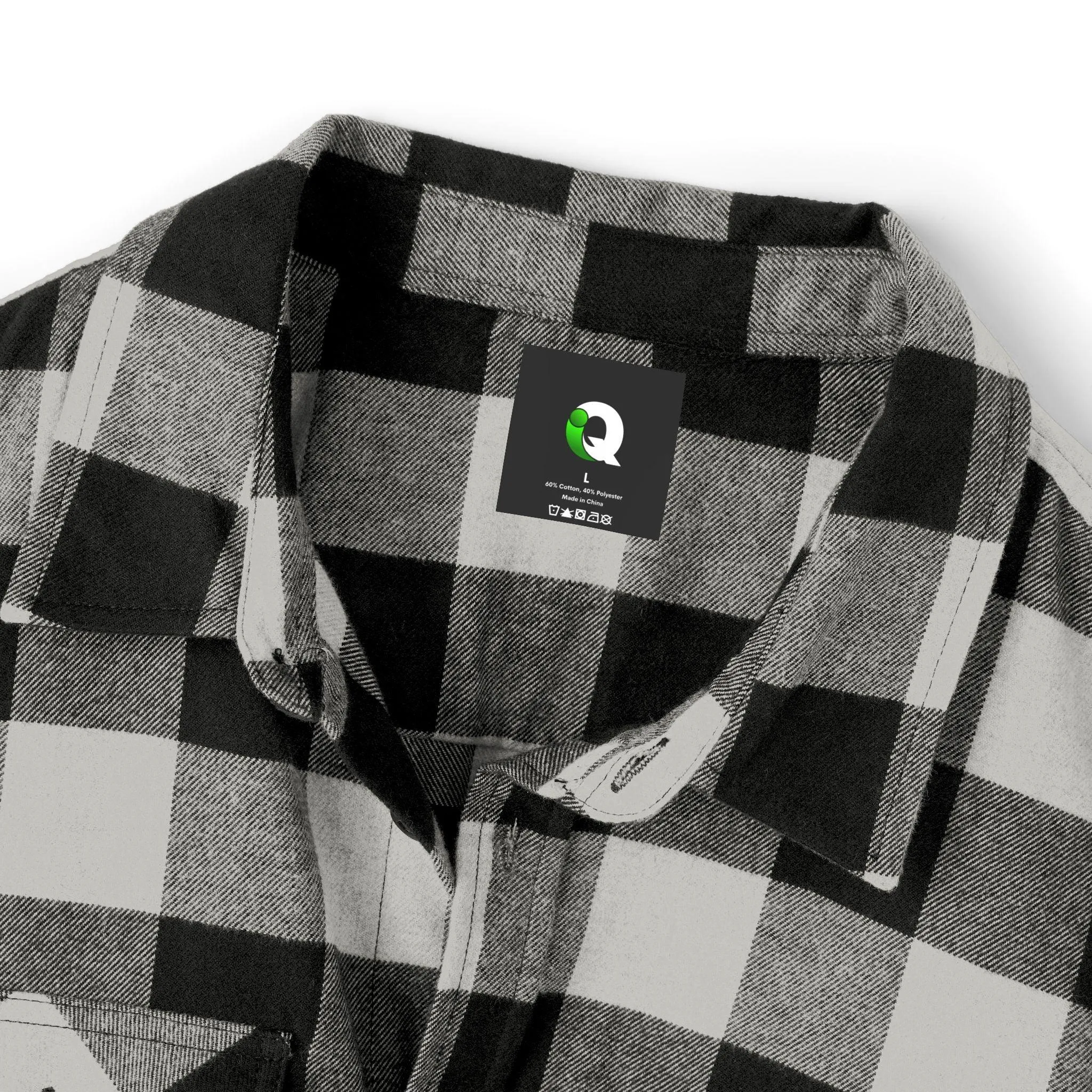 IQ Fashion | Unisex Flannel Shirt