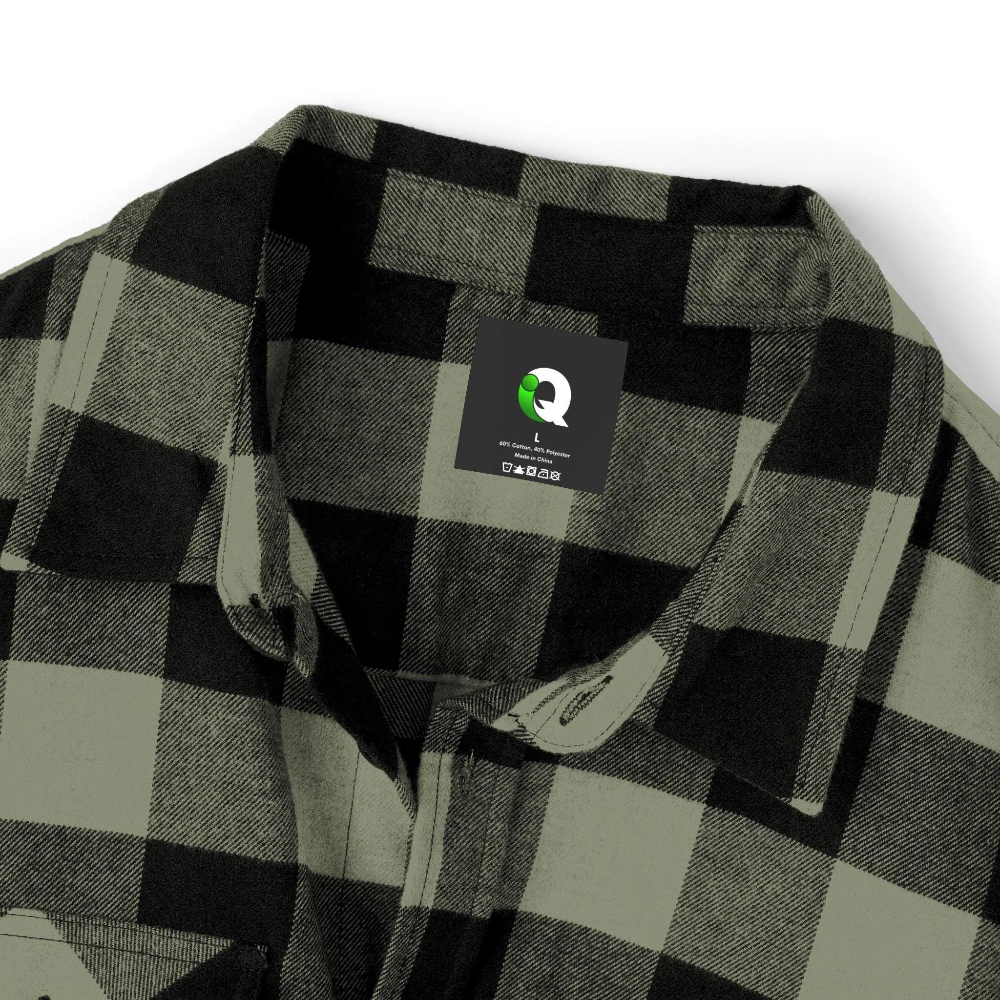 IQ Fashion | Unisex Flannel Shirt