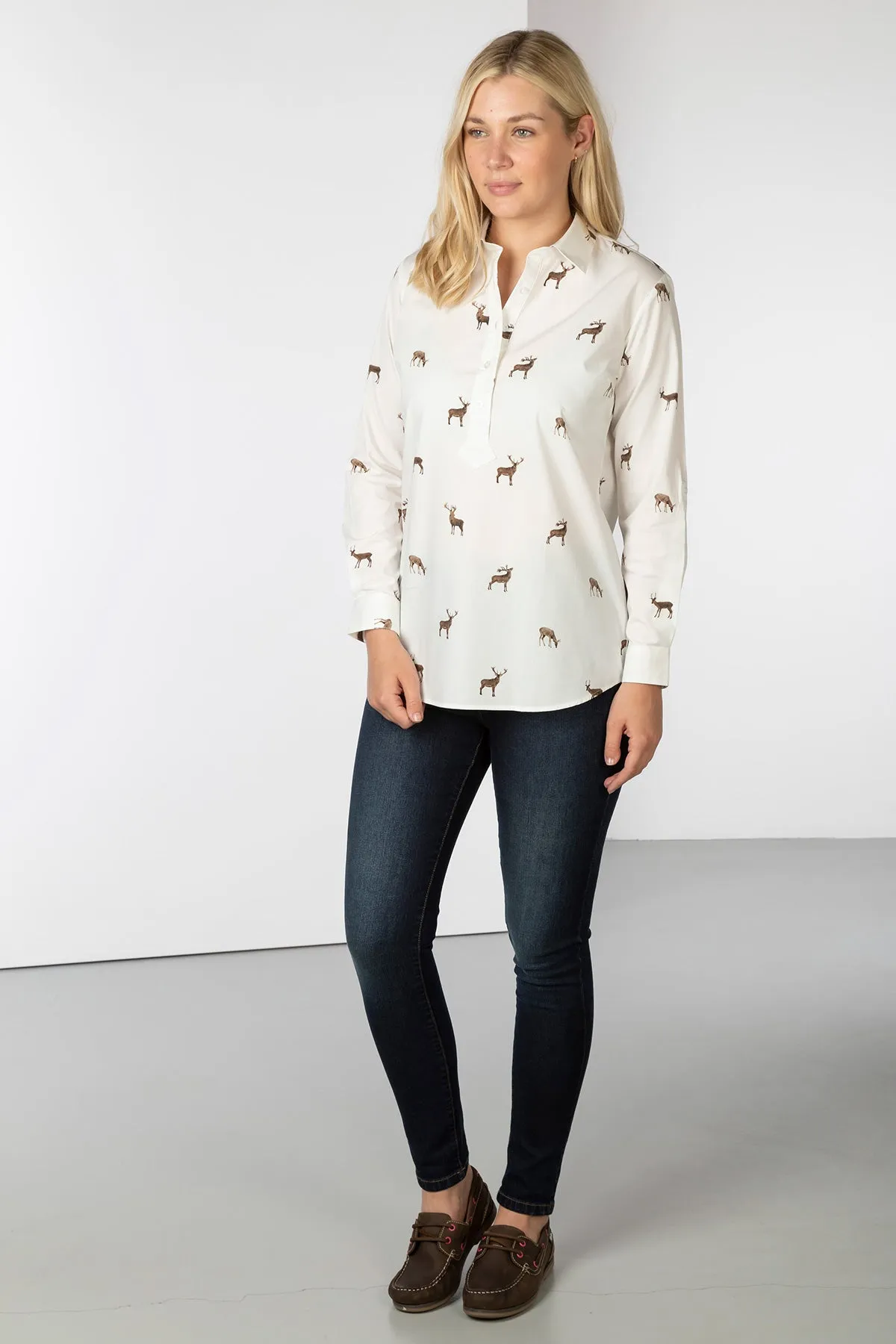 Ladies Printed Overhead Shirt - Wistow II