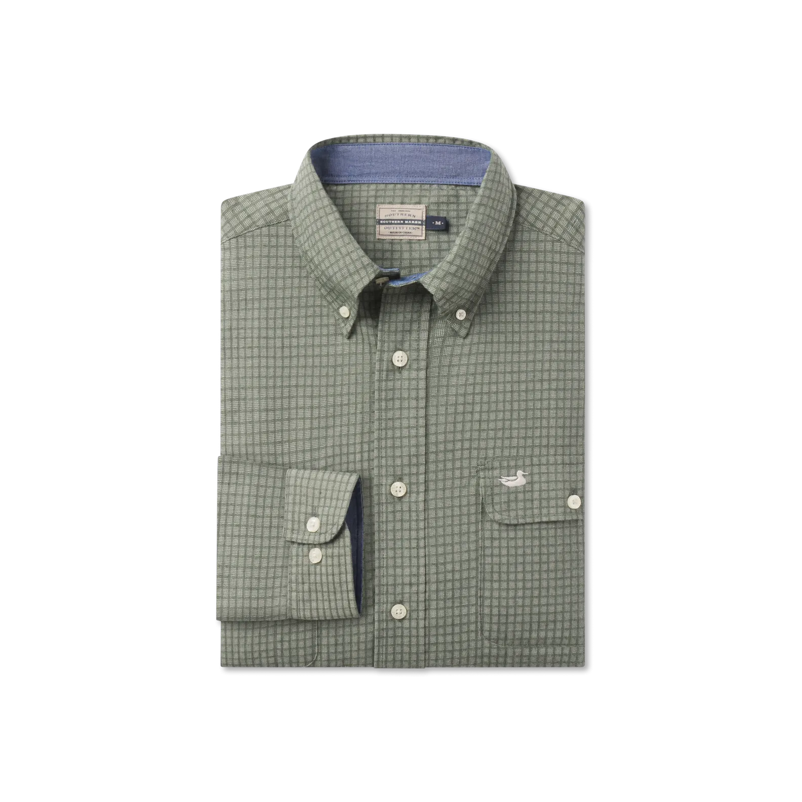 Leeward Textured Grid Shirt