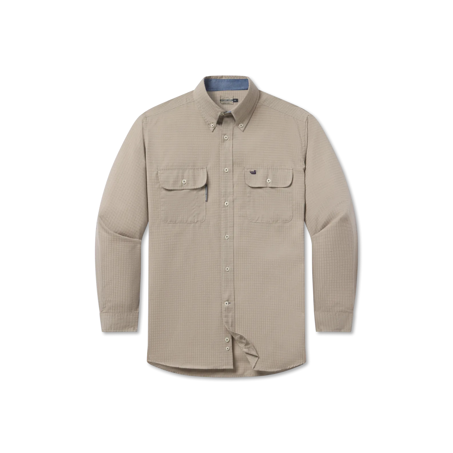 Leeward Textured Grid Shirt