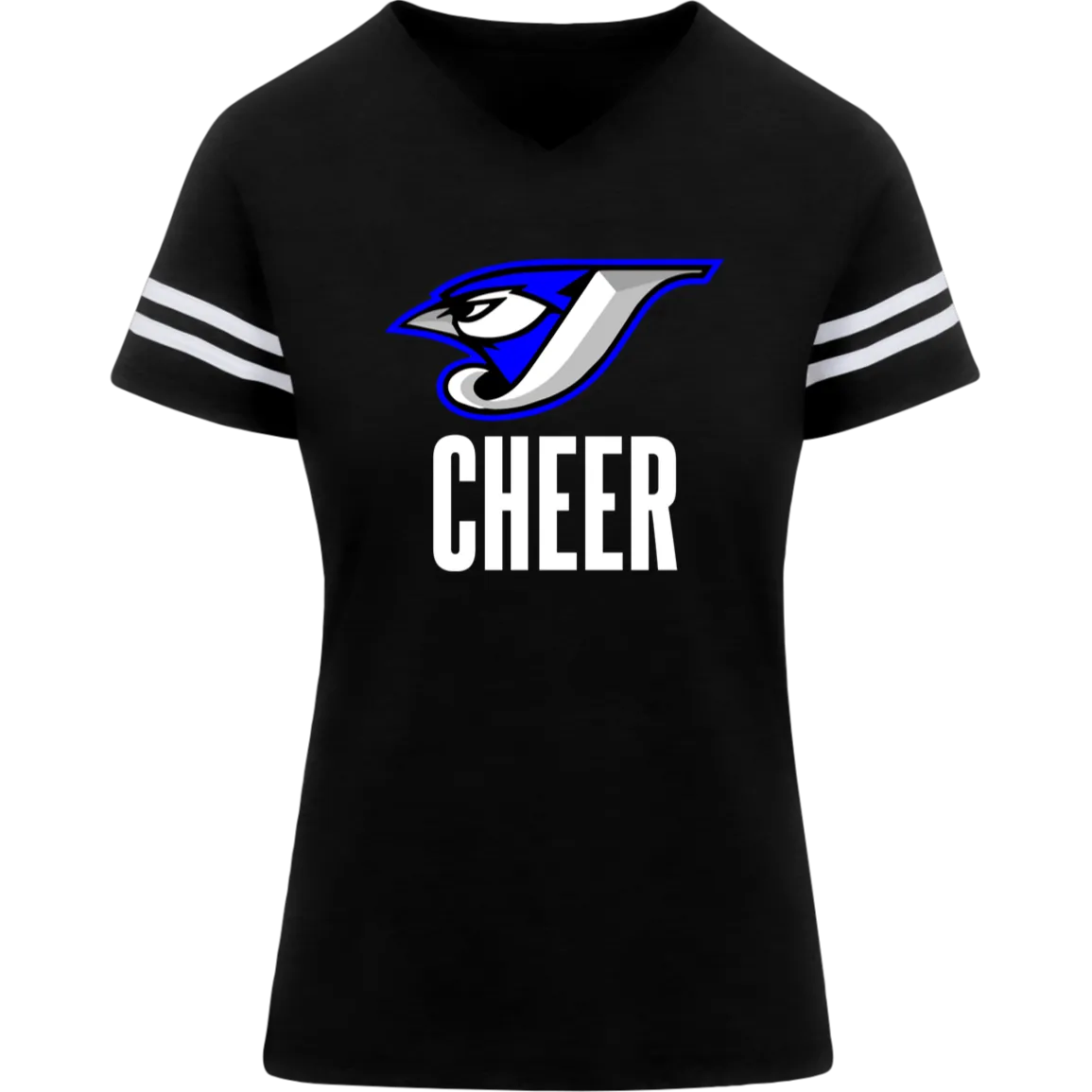 Logo Cheer 3537 LAT Womens Football Tee