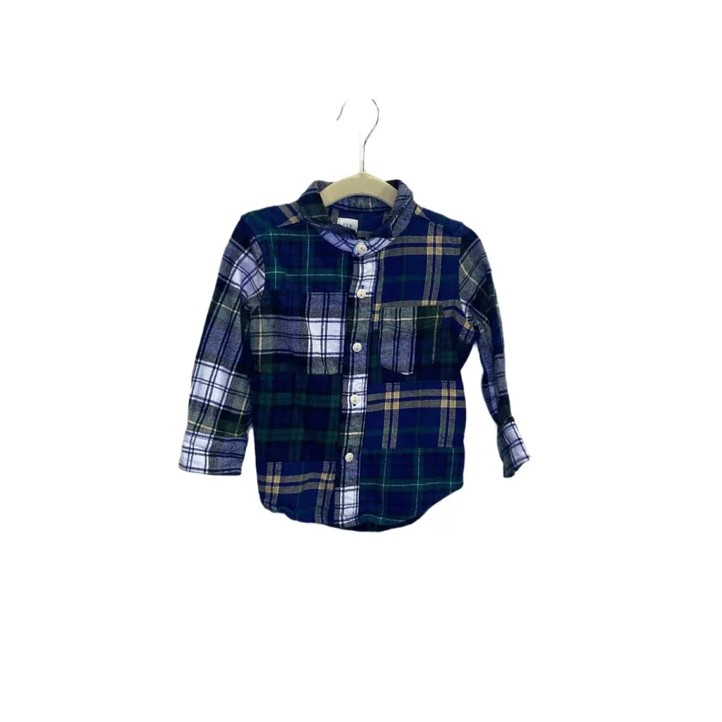 LS Button Down / Checkered