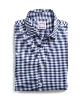 Made in the USA Hamilton   Todd Snyder Dress Shirt in Navy Gingham