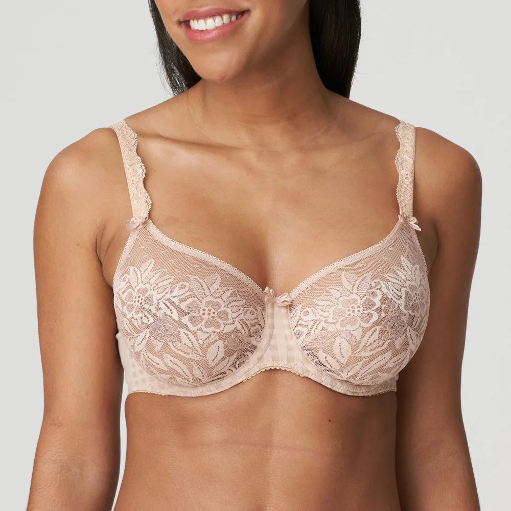 Madison Smooth Lace Effect T-Shirt (Caffé Latte) Bra C-H