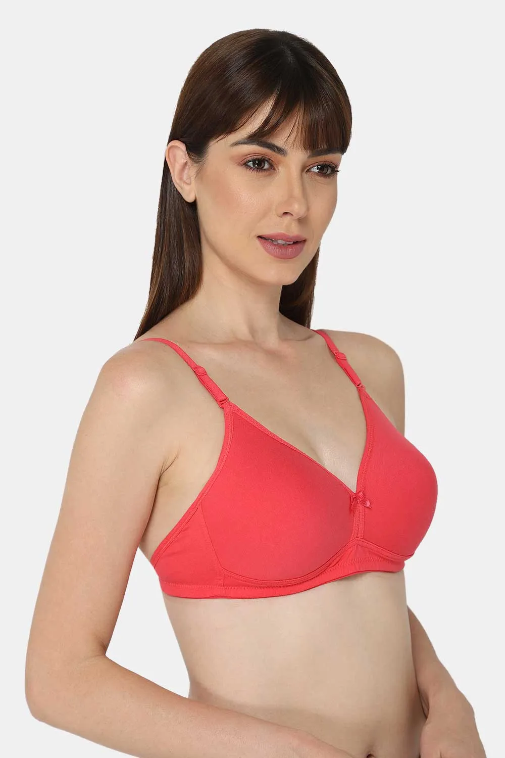 Medium Coverage Non-Wired Premium Cotton Wire-free Intimacy Padded Backless Bra - UC11