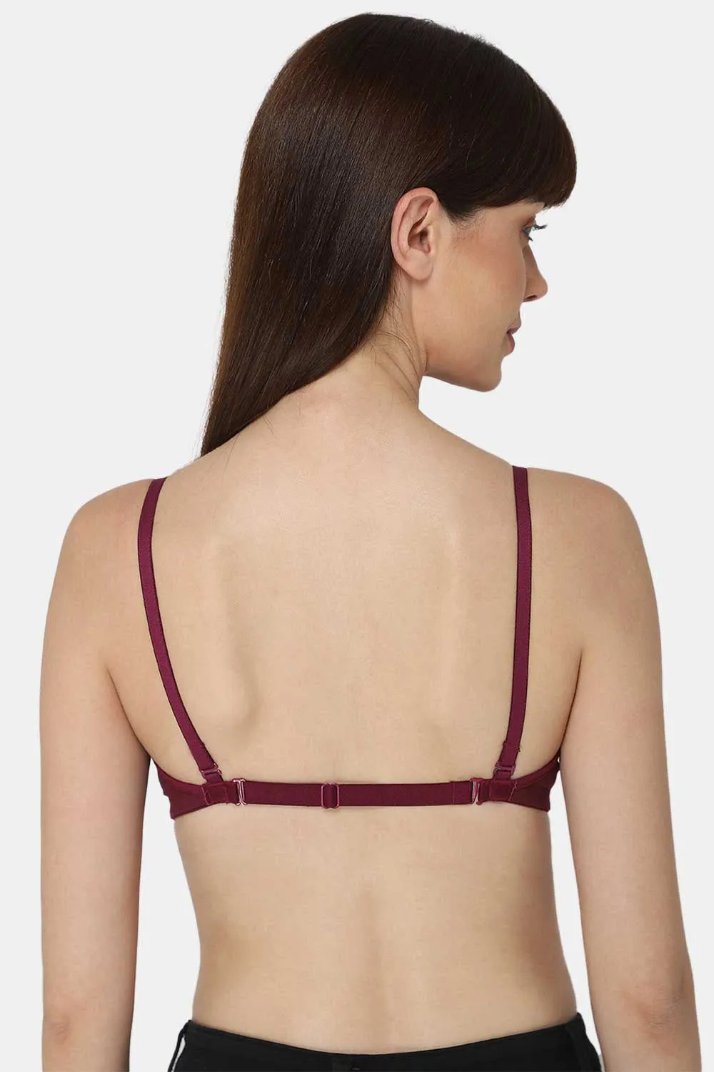 Medium Coverage Non-Wired Premium Cotton Wire-free Intimacy Padded Backless Bra - UC11