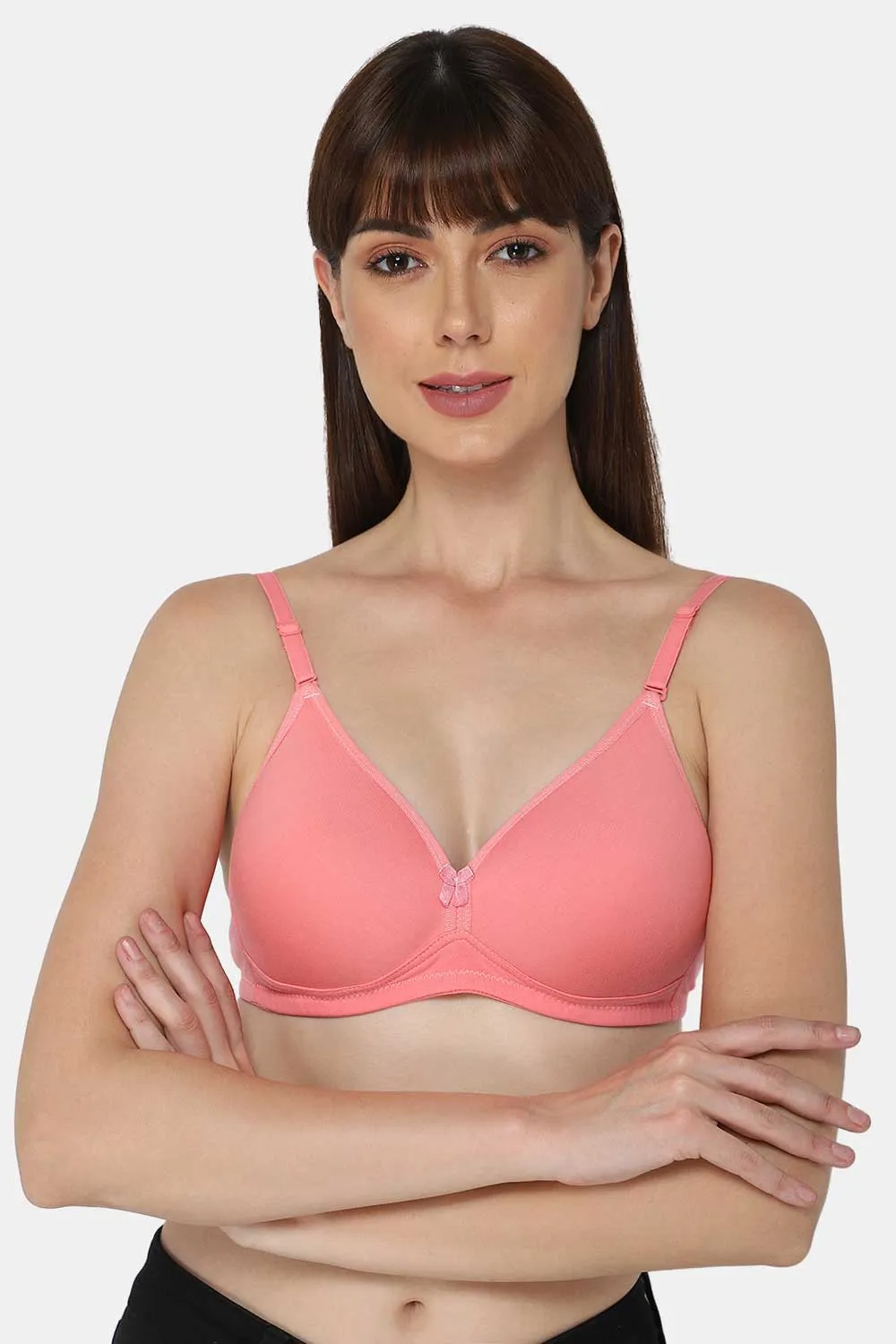 Medium Coverage Non-Wired Premium Cotton Wire-free Intimacy Padded Backless Bra - UC11