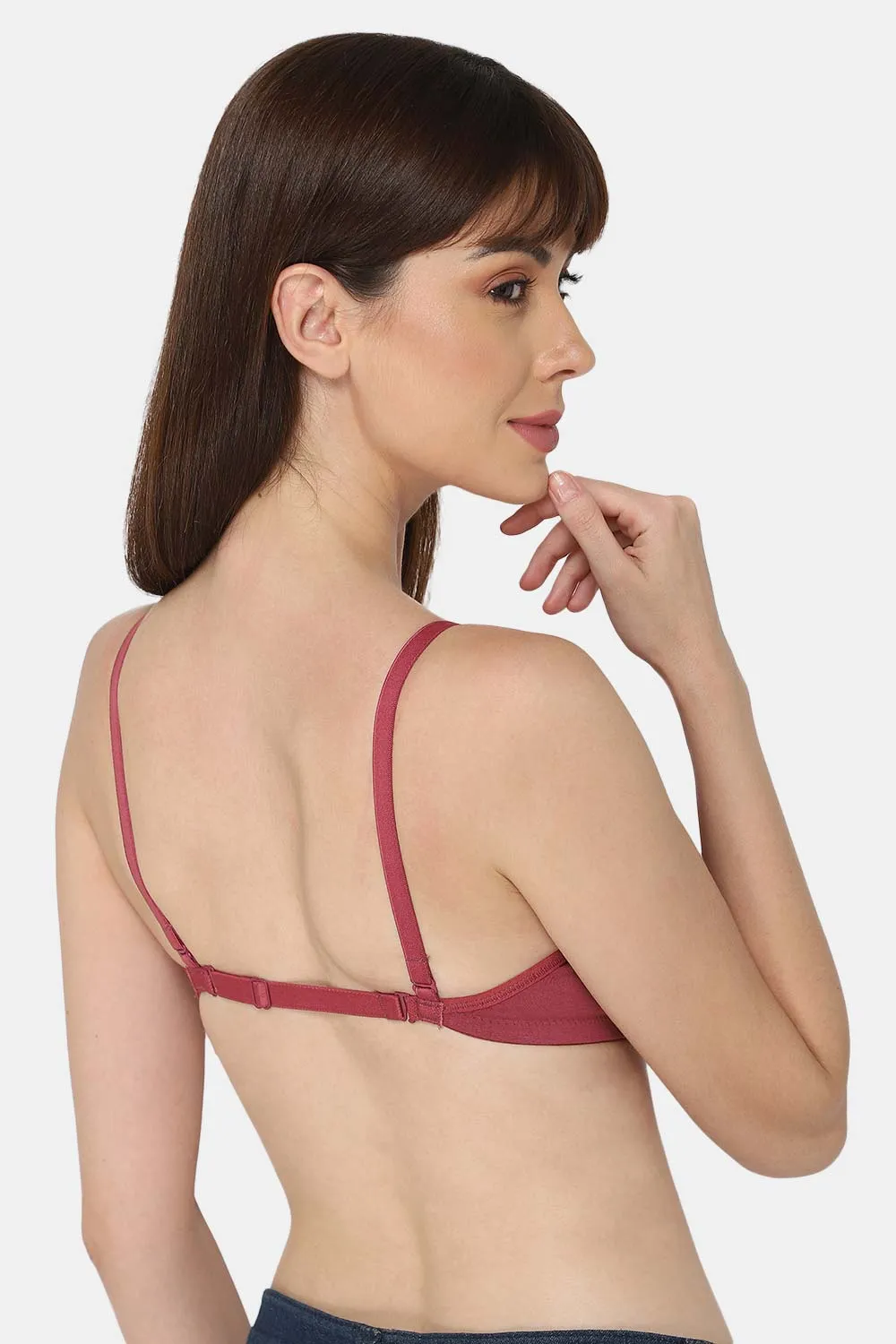 Medium Coverage Non-Wired Premium Cotton Wire-free Intimacy Padded Backless Bra - UC11