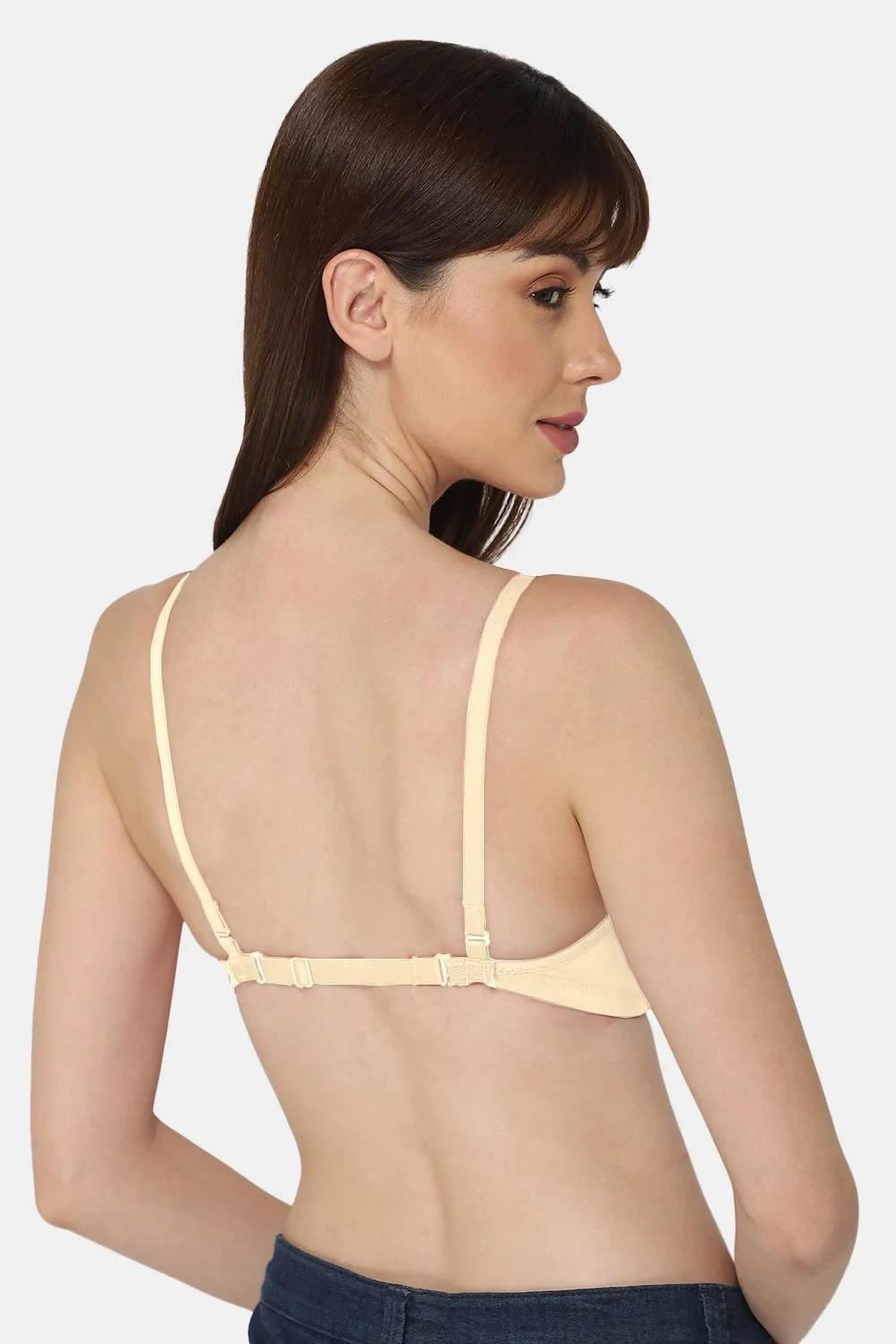 Medium Coverage Non-Wired Premium Cotton Wire-free Intimacy Padded Backless Bra - UC11