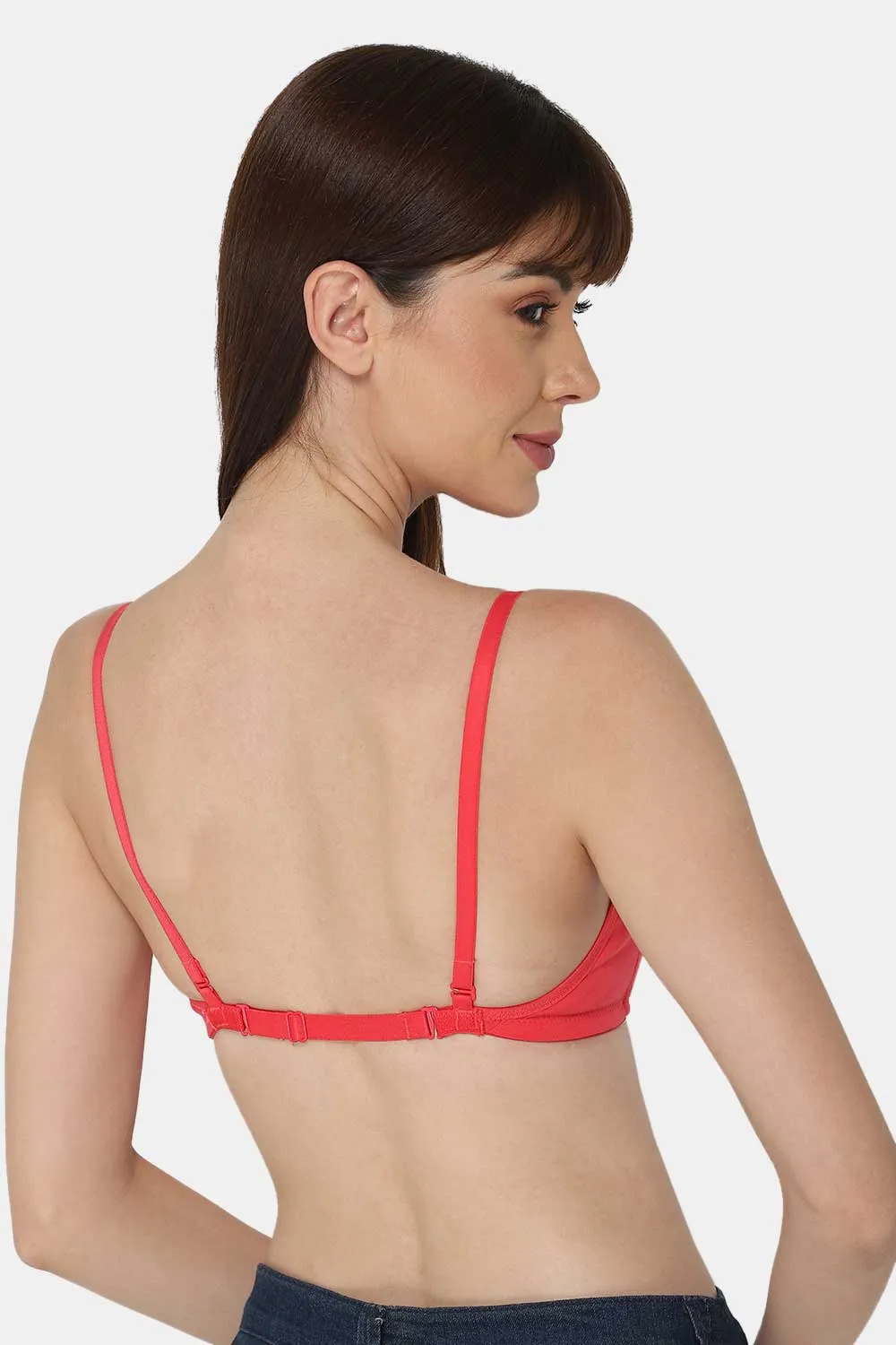 Medium Coverage Non-Wired Premium Cotton Wire-free Intimacy Padded Backless Bra - UC11