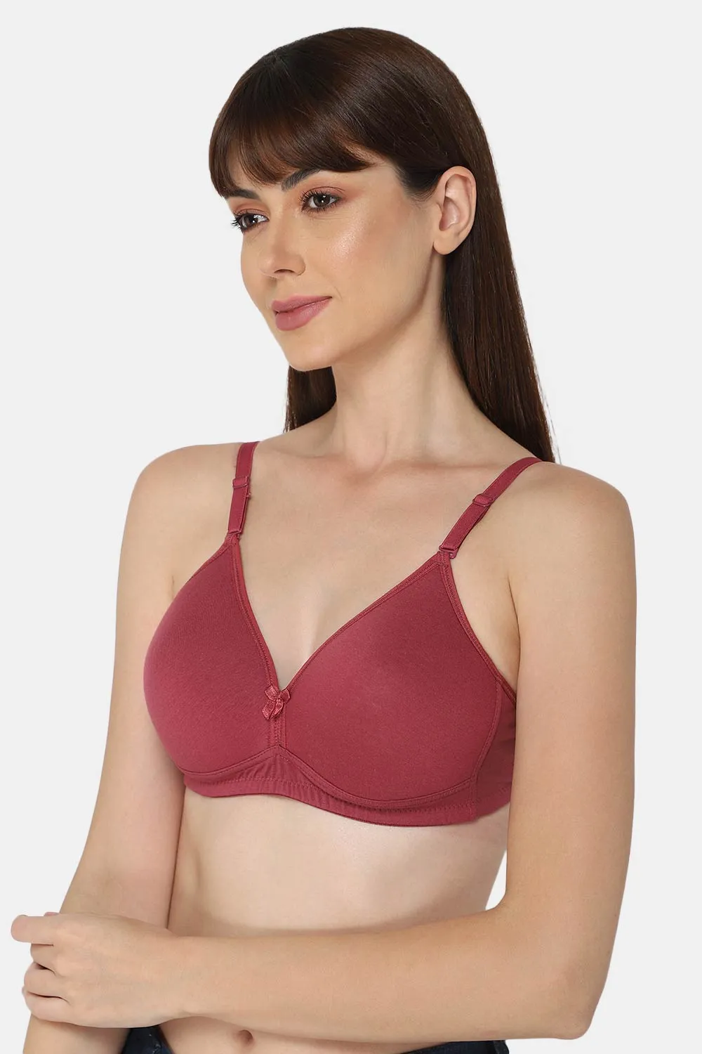 Medium Coverage Non-Wired Premium Cotton Wire-free Intimacy Padded Backless Bra - UC11