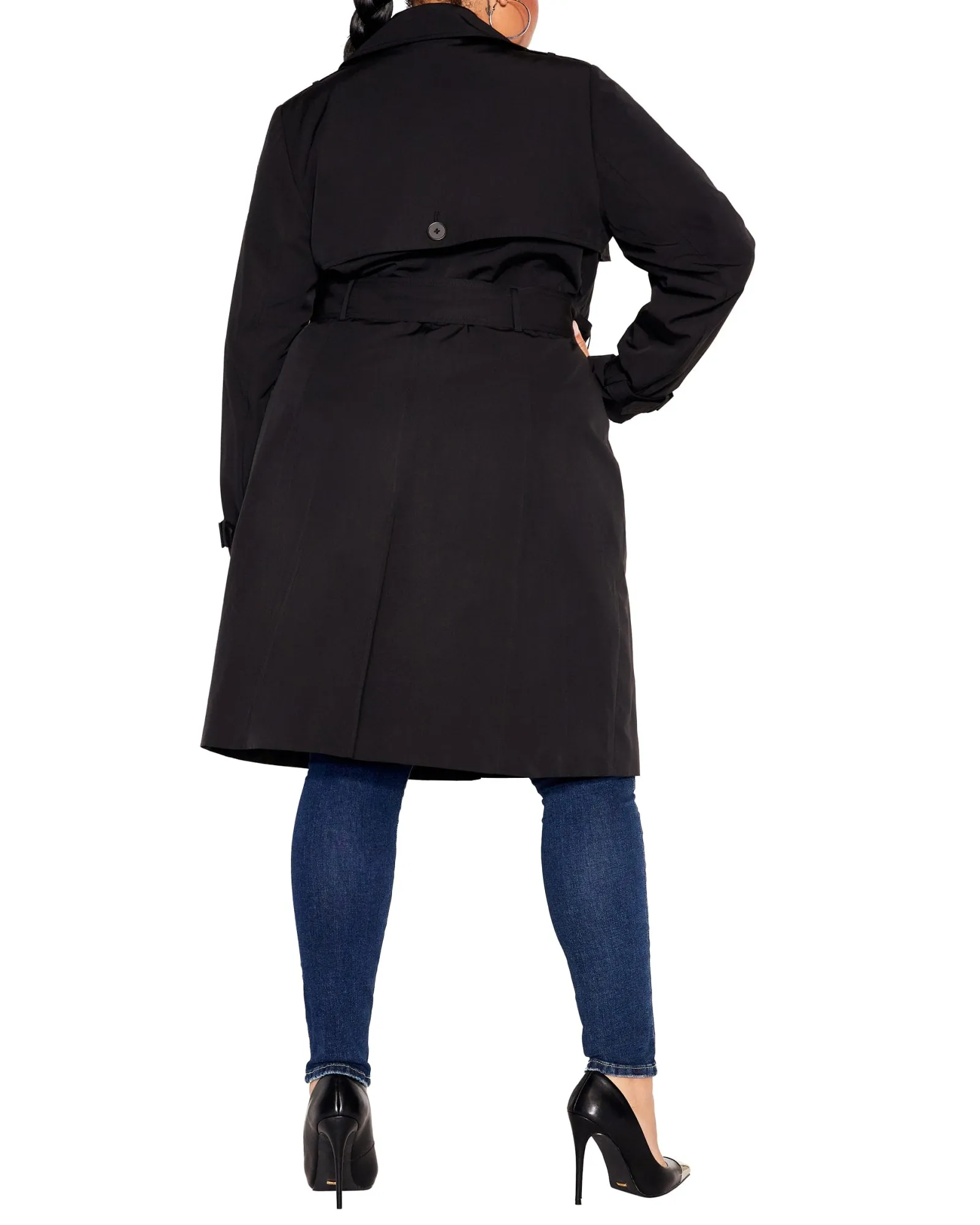 Melanie Utility Trench | Black