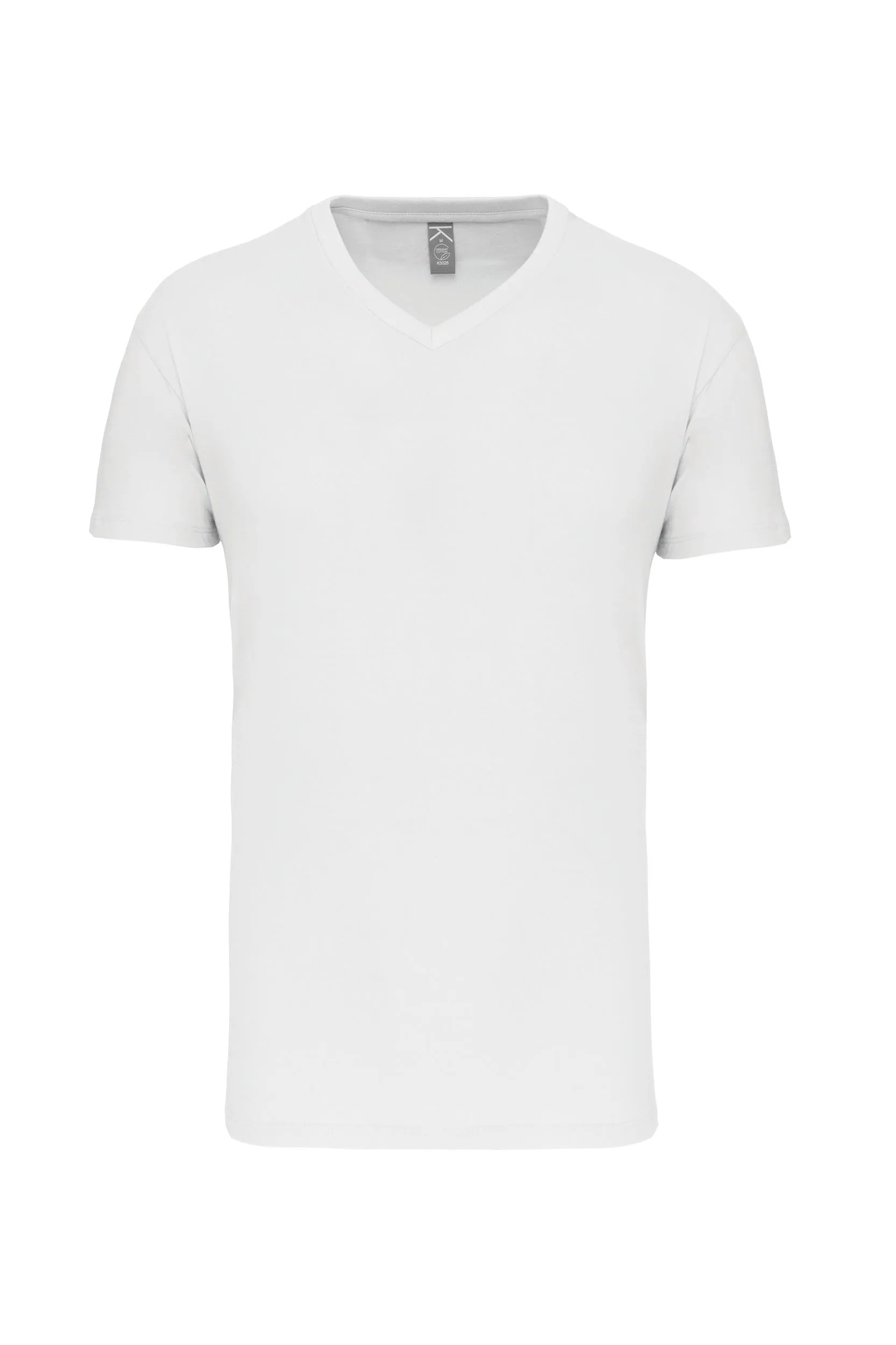 Men's Organic Cotton V-neck T-shirt | K3028IC