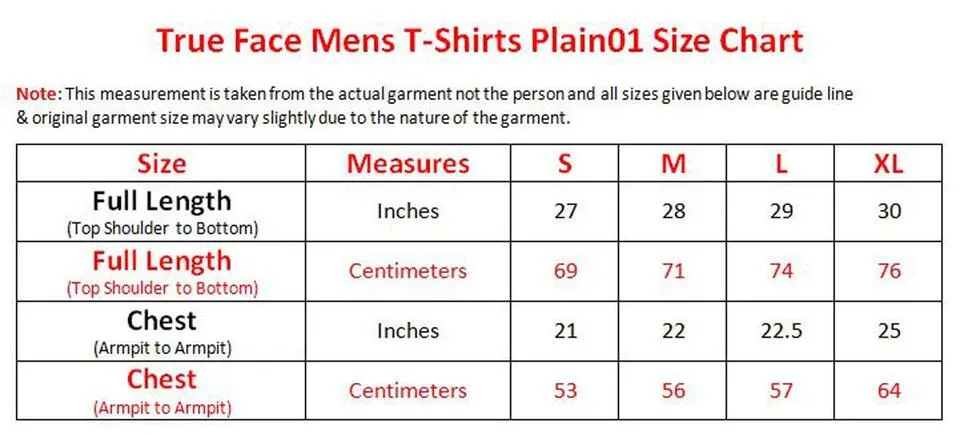 Mens Plain T-Shirts