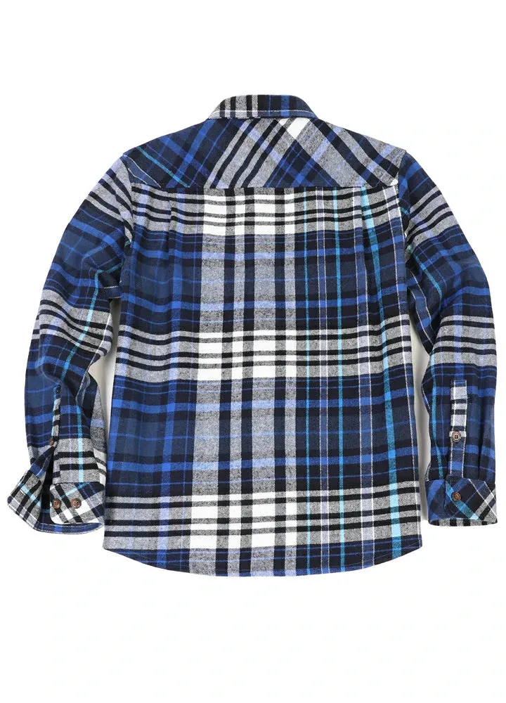 Men's Stalwart Heavyweight Flannel Shirts,10.6oz