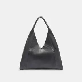 MIA TOTE BLACK LEATHER