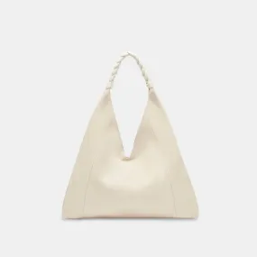 MIA TOTE IVORY LEATHER