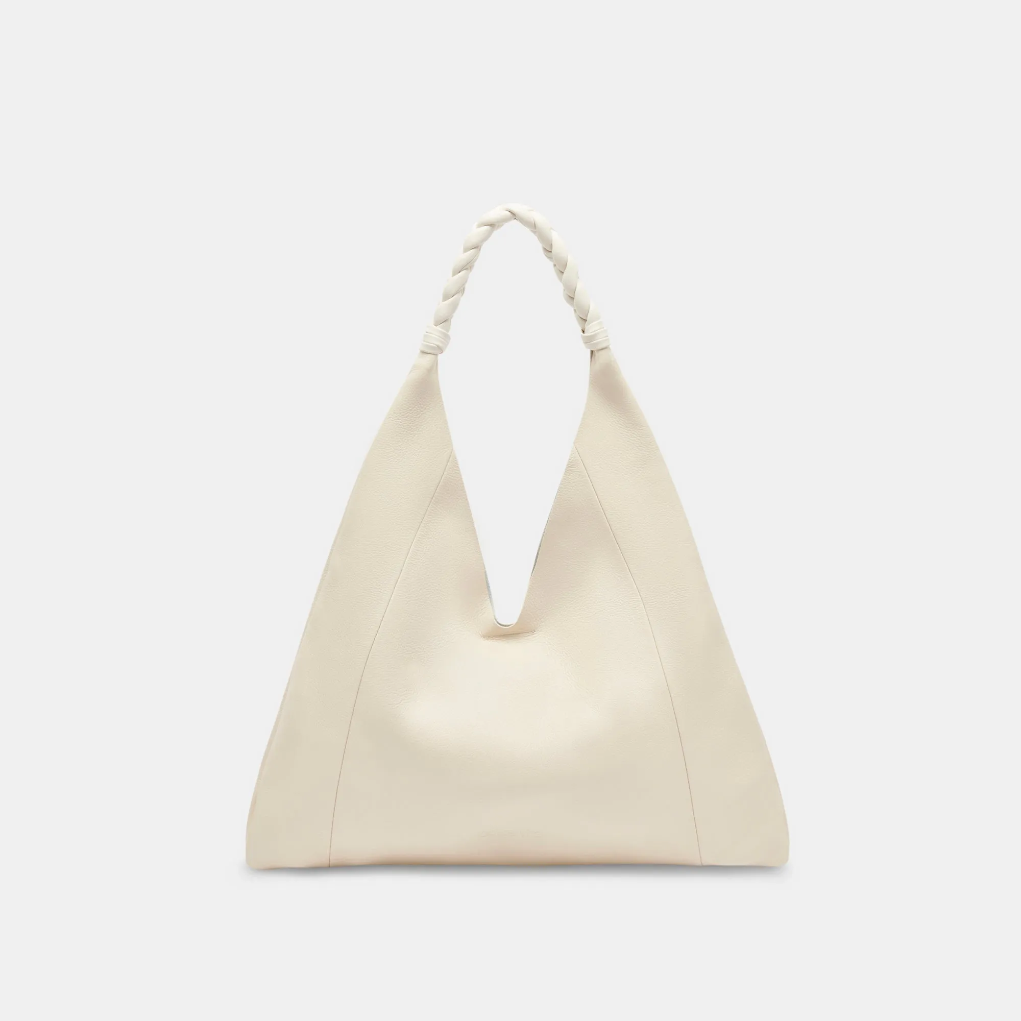 MIA TOTE IVORY LEATHER