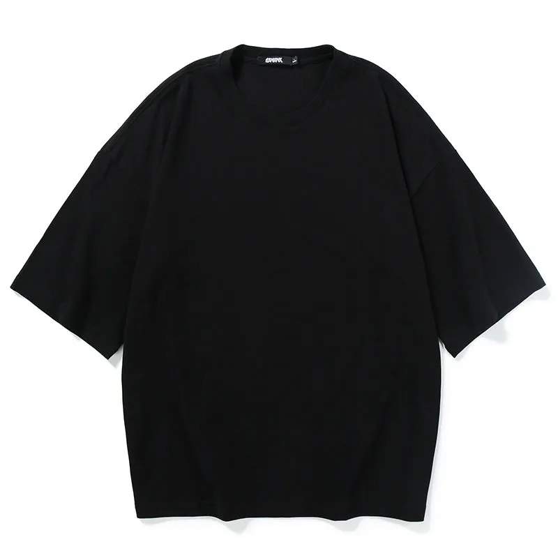 Minimalist Plain Half Sleeve T-Shirt