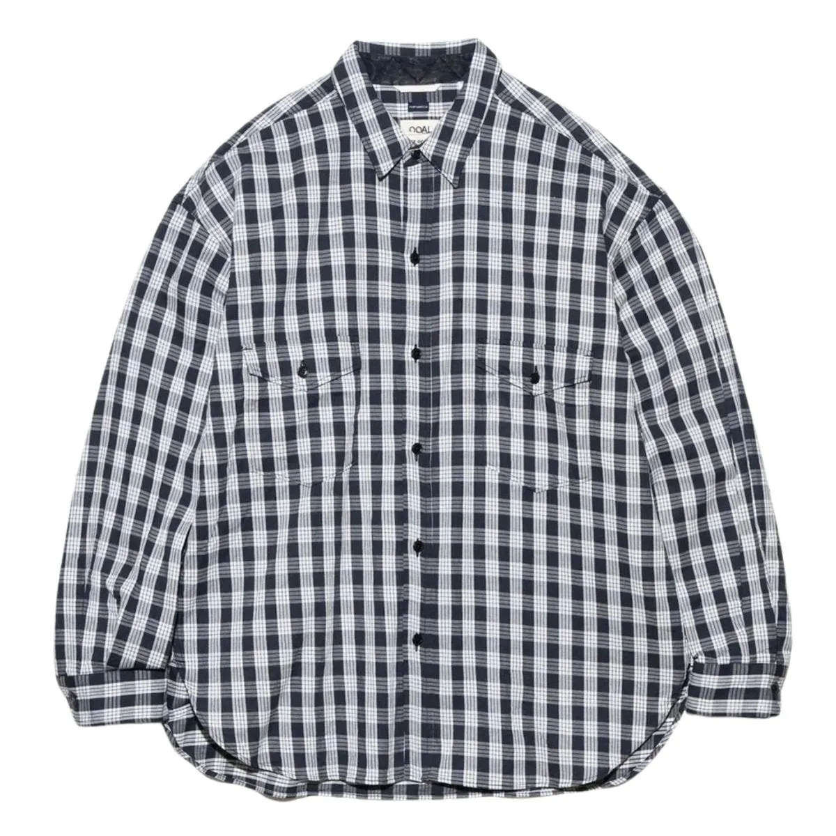 Nanamica Men's Cotton Nep Deck Shirt Navy