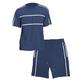 Navy Jordan T-shirt and Short Set