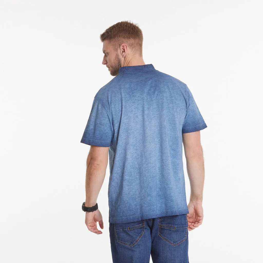 North 56.4 Cool Dyed Grandad Tee 33343 K