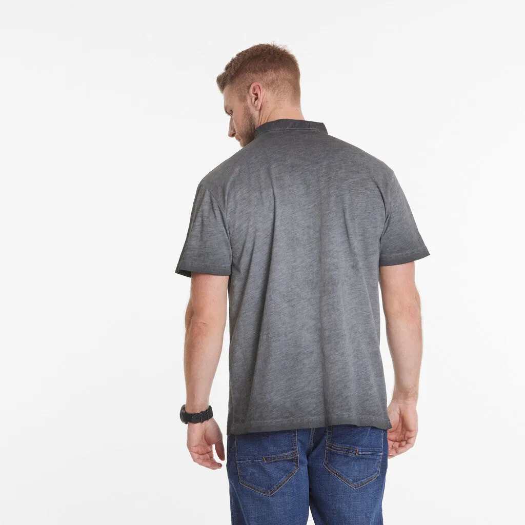 North 56.4 Cool Dyed Grandad Tee 33343 K