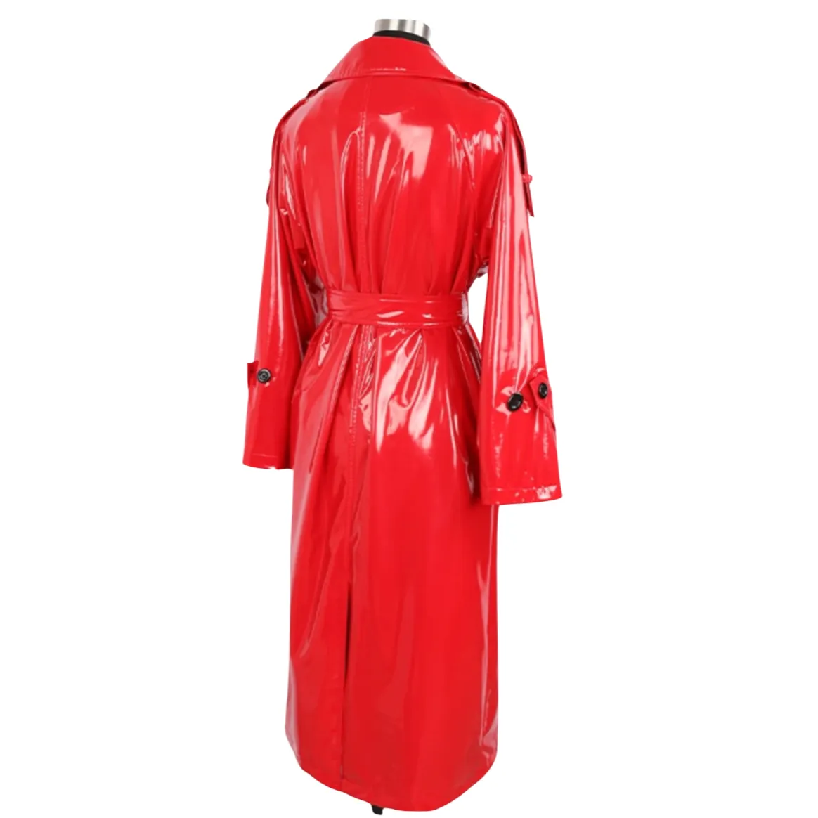 Nova Patent Leather Trench Coats - 3 Colors