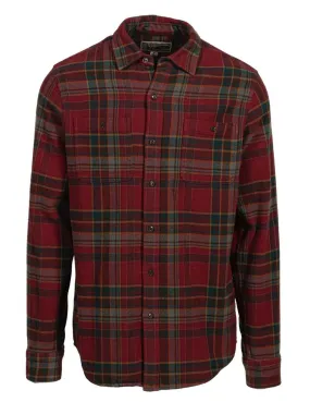 Plaid Cotton Flannel Shirt - Scarlett