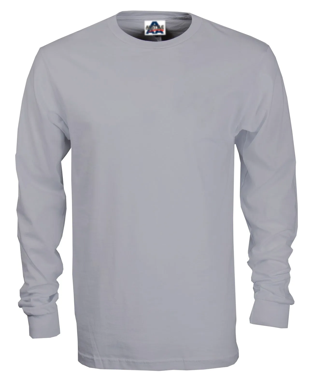 PLAIN POLY COTTON LONG SLEEVES T SHIRT